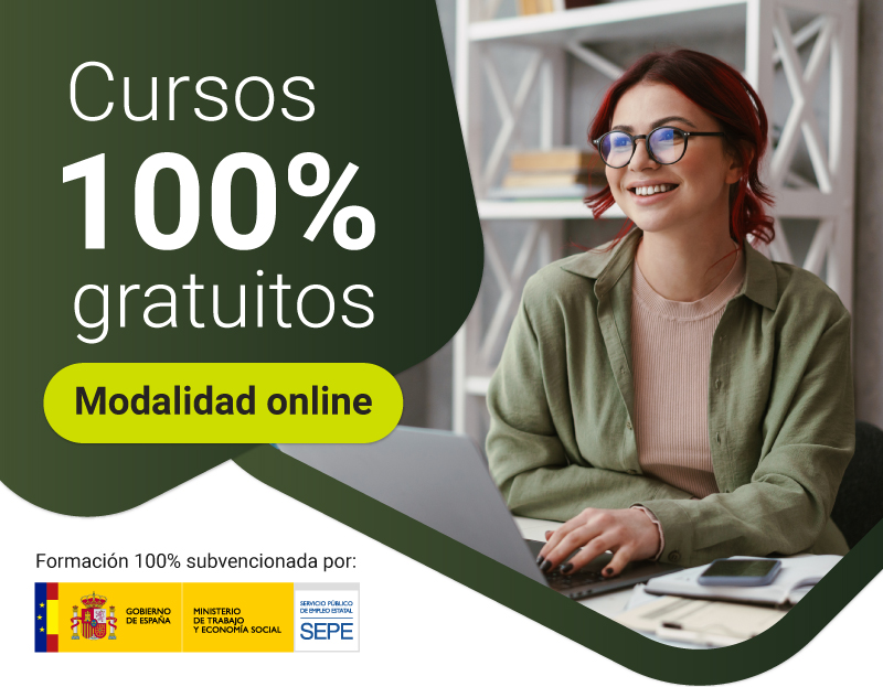 Cursos 100% gratuitos para todos los sectores profesionales
