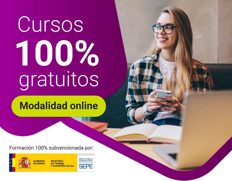 Cursos 100% gratuitos para todos los sectores profesionales