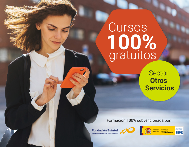 Cursos 100% gratuitos sector otros servicios Cursos 100% gratuitos sector otros servicios