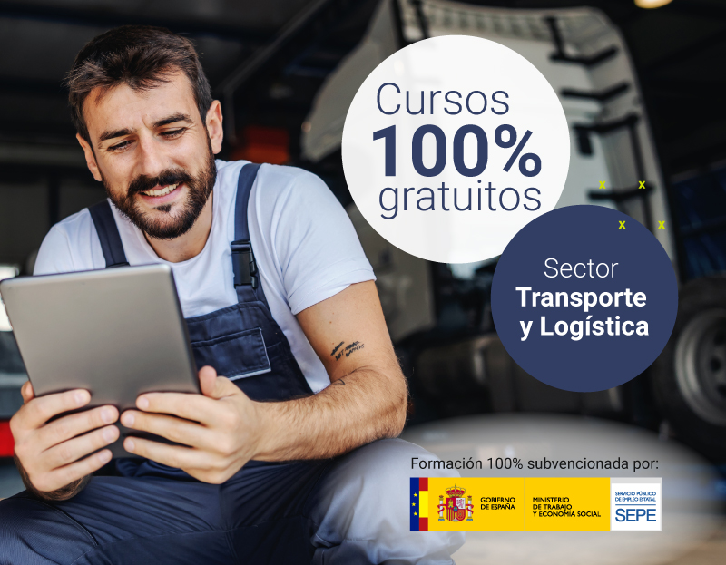 Cursos 100% gratuitos sector transporte y logística