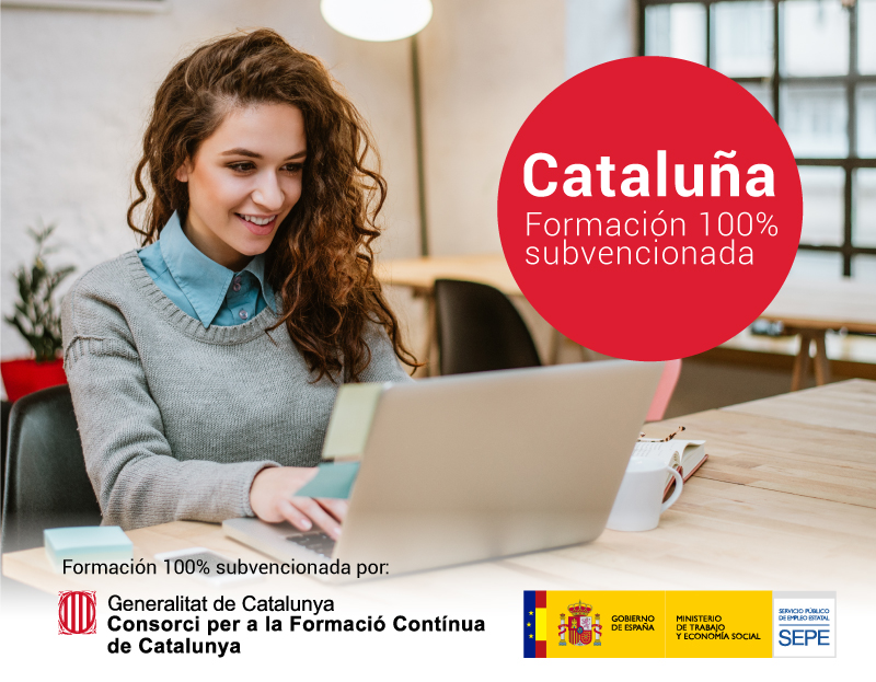 Cursos online 100% subvencionados Cursos online 100% subvencionados para ocupados de Cataluña