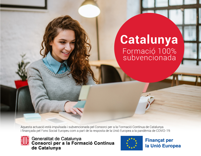 Cursos 100% subvencionats Cursos 100% subvencionats per a ocupats de Catalunya