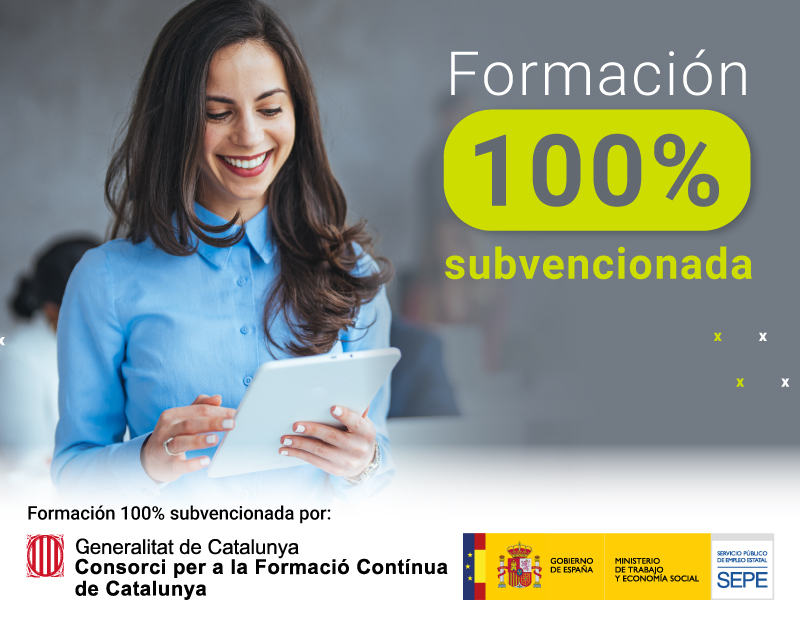 Cursos 100% subvencionados Cursos 100% subvencionados