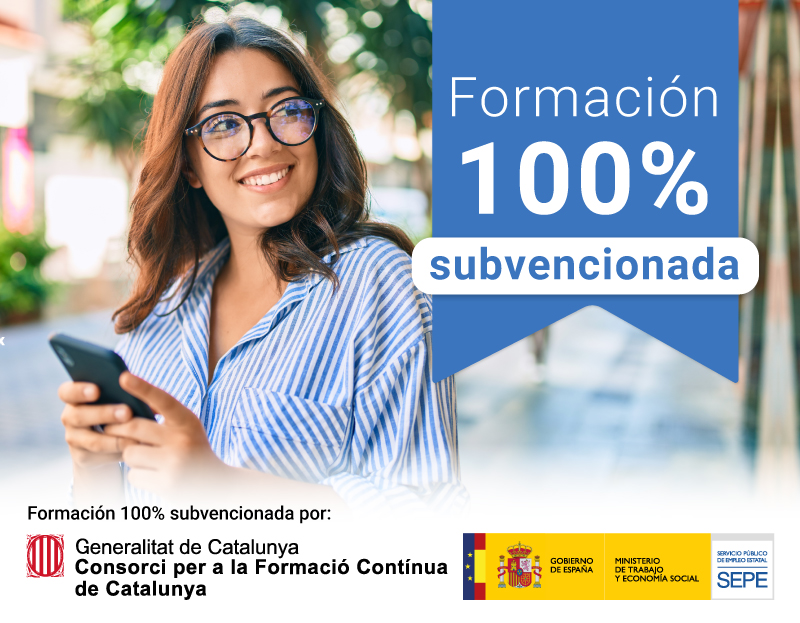 Cursos 100% subvencionados 