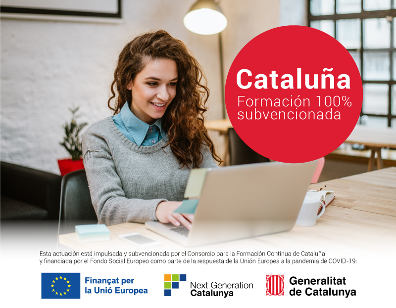 Cursos 100% subvencionados Cursos 100% subvencionados para ocupados de Cataluña