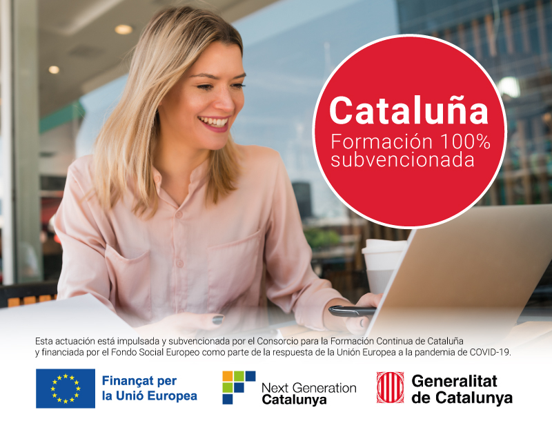 Cursos 100% subvencionados Cursos 100% subvencionados para ocupados de Cataluña