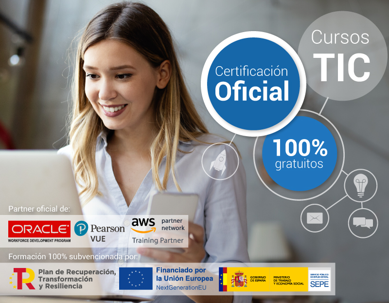 Cursos TIC para desempleados/as Cursos TIC para desempleados/as