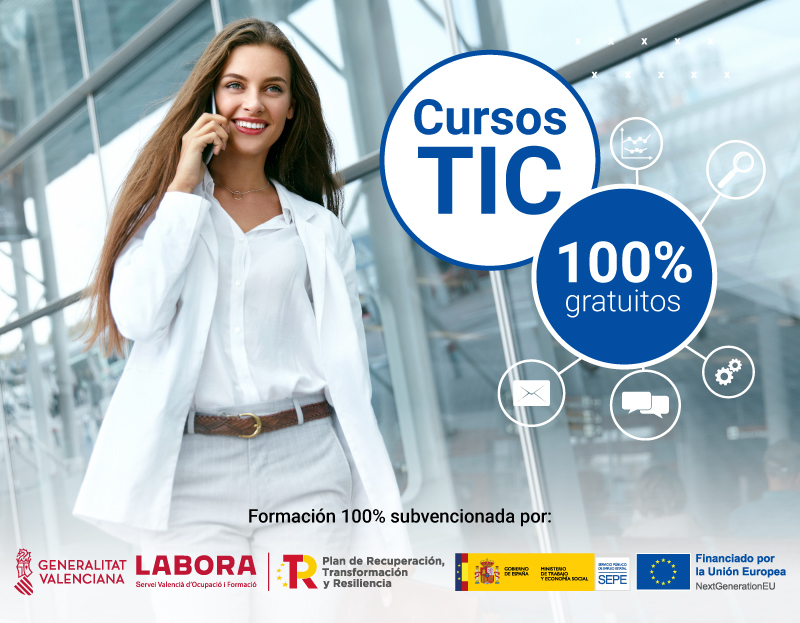 Cursos TIC 100% gratuitos para mujeres Cursos TIC 100% gratuitos para mujeres