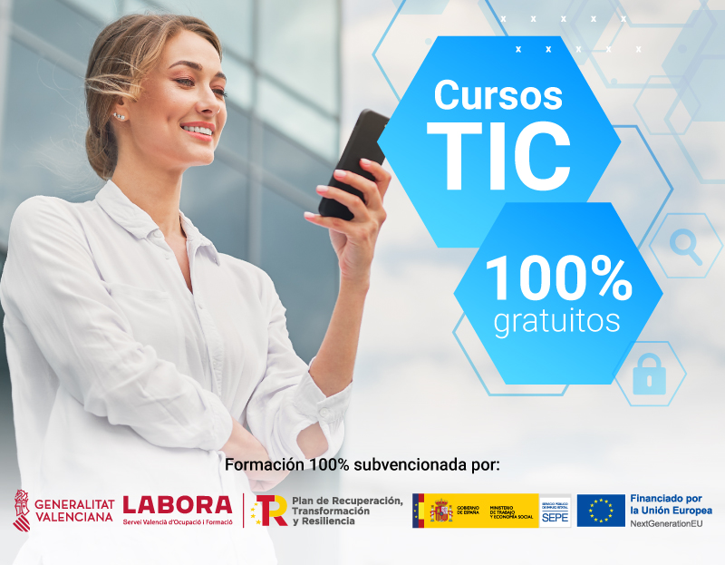 Cursos TIC 100% gratuitos para mujeres Cursos TIC 100% gratuitos para mujeres
