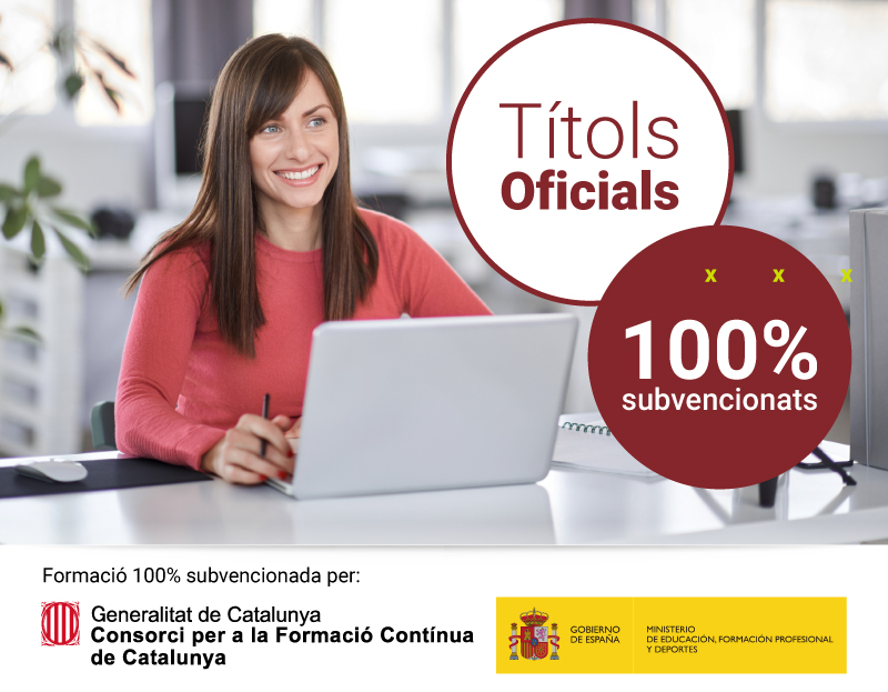 Cursos 100% subvencionados 