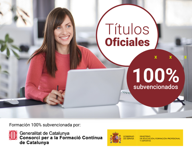 Cursos 100% subvencionados 
