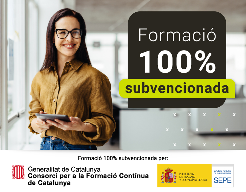 Cursos 100% subvencionats 