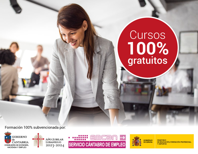 Cursos 100% gratuitos para desempleados de Cantabria