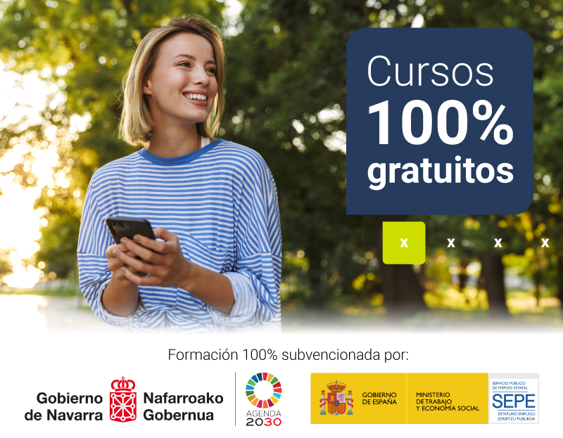 Cursos 100% gratuitos Navarra