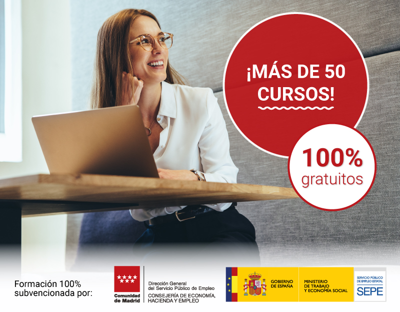 Cursos 100% gratuitos para ocupados de Madrid Cursos 100% gratuitos para ocupados de Madrid