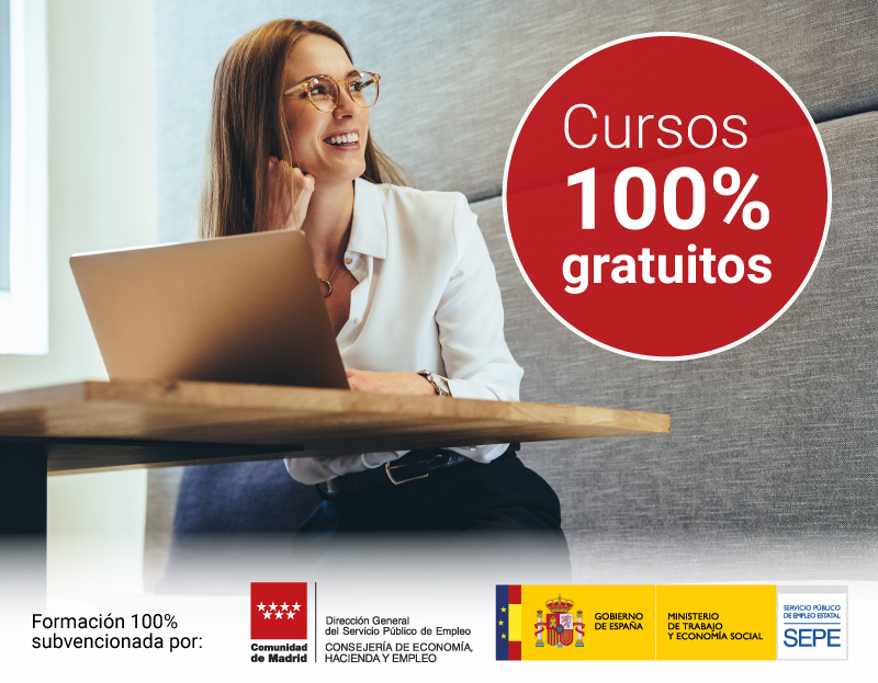 Cursos 100% gratuitos para ocupados de Madrid