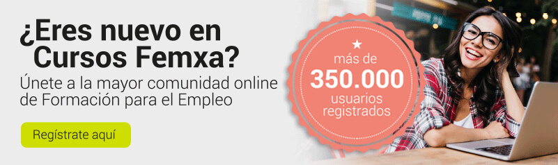 Regístrate en Cursos Femxa