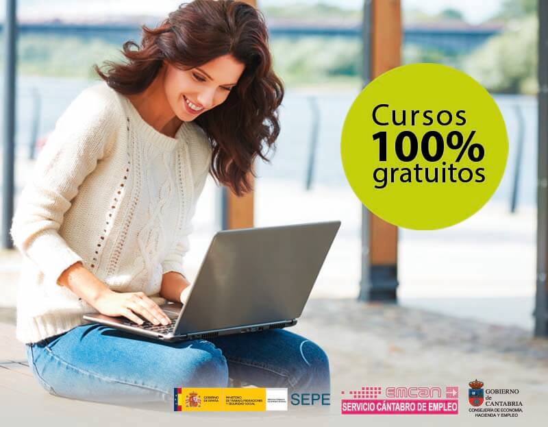 Cursos gratuitos para trabajadores y autónomos de Cantabria