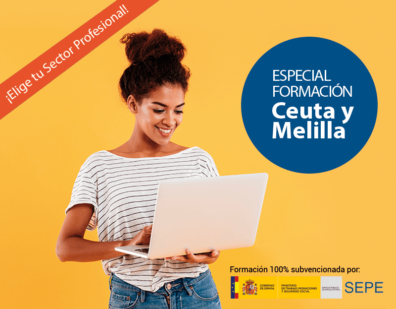 Cursos online gratuitos - Ceuta y Melilla