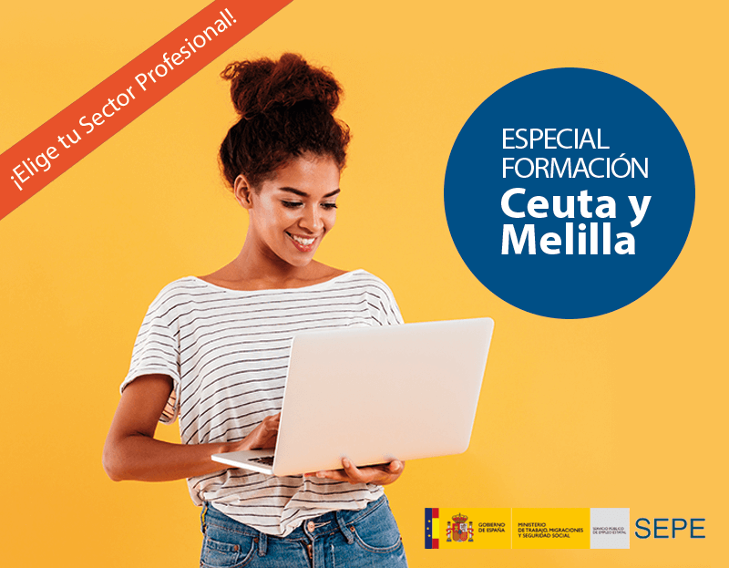 Cursos online gratuitos - Ceuta y Melilla