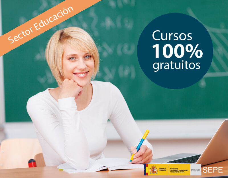 Cursos online gratuitos para trabajadores del Sector Educación