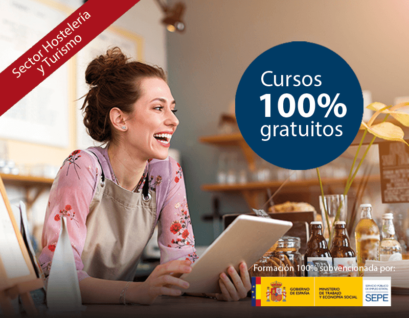 Cursos online para trabajadores y autónomos Cursos online gratuitos para trabajadores del Sector Hostelería y Turismo