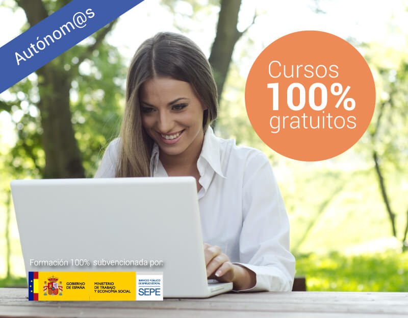 Cursos online para Autónomos Cursos online gratuitos para Autónomos de cualquier sector profesional