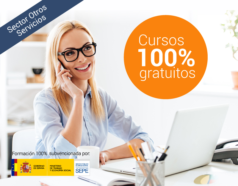 Cursos online para trabajadores y autónomos Cursos online gratuitos para trabajadores del Sector Otros Servicios