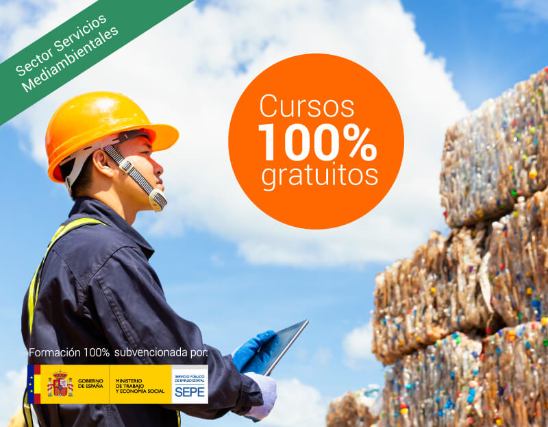 Cursos online para trabajadores y autónomos Cursos online gratuitos para trabajadores del Sector Servicios Medioambientales