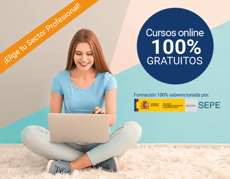 Cursos online gratuitos pra trabajadores, autónomos y desempleados