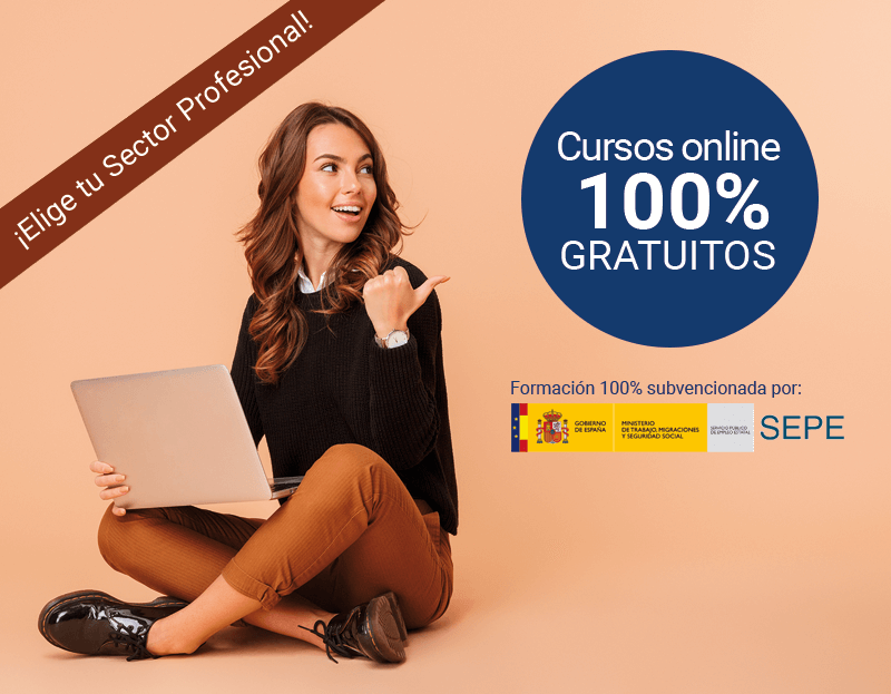 Cursos online gratuitos pra trabajadores, autónomos y desempleados