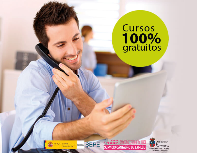 Cursos gratuitos para trabajadores y autónomos de Cantabria