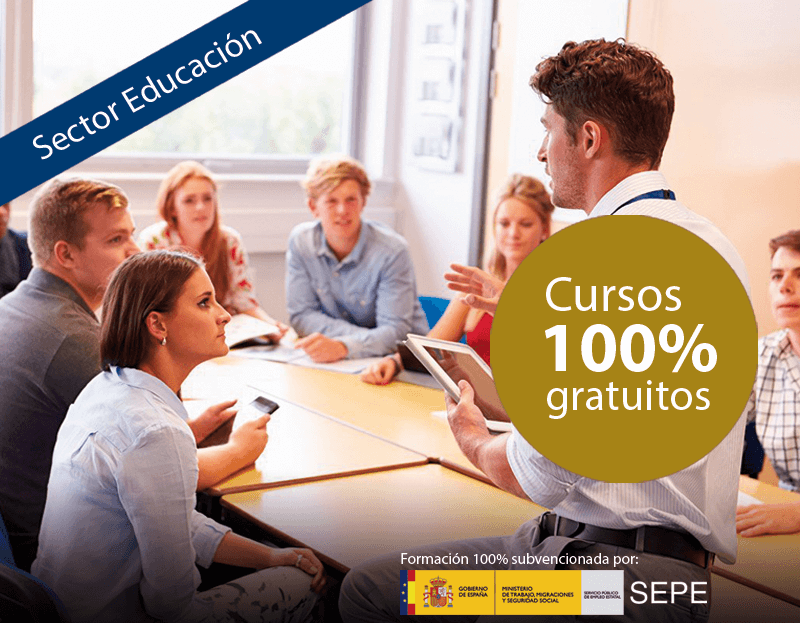 Cursos online gratuitos para trabajadores del Sector Educación