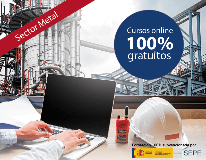 Cursos online gratuitos para trabajadores de Metal