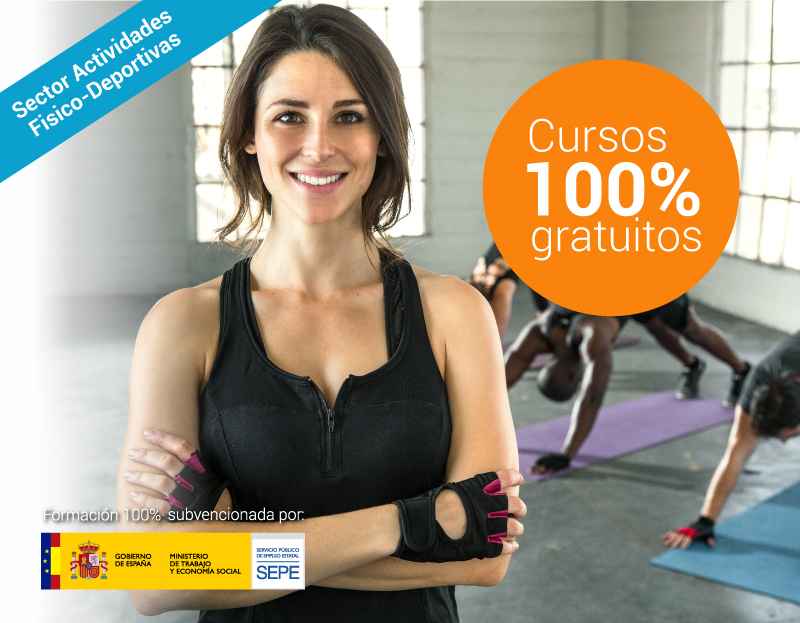Cursos online para trabajadores y autónomos Cursos online gratuitos para trabajadores del Sector Actividades Físico-Deportivas