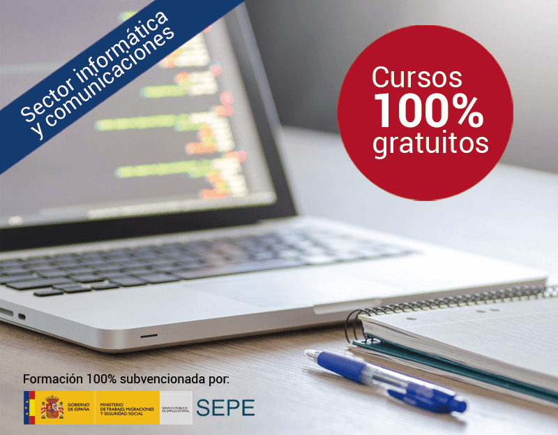 Cursos online gratuitos para el Sector Informática y Comunicaciones