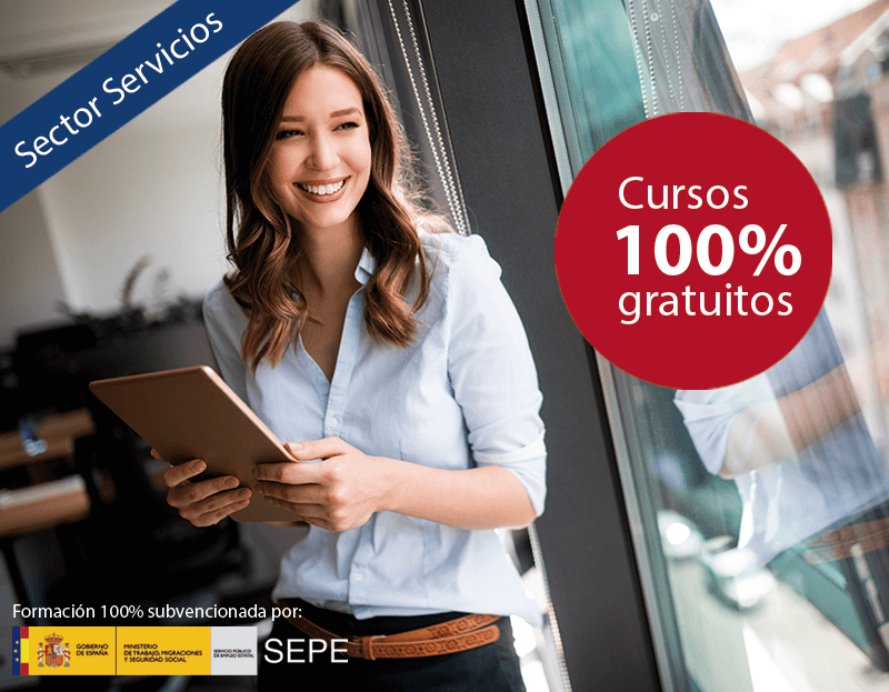 Cursos online gratuitos para trabajadores de Servicios a las Empresas