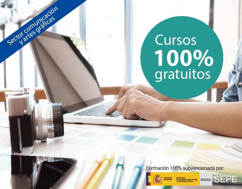 Cursos online gratuitos para trabajadores del Sector Publicidad e Imagen y Sonido