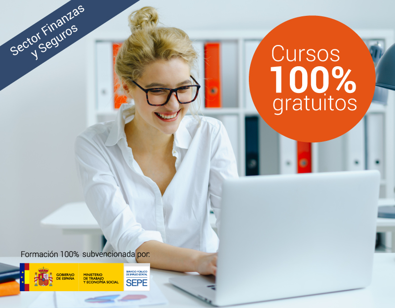 Cursos online para trabajadores y autónomos Cursos online gratuitos para trabajadores del Sector Finanzas y Seguros