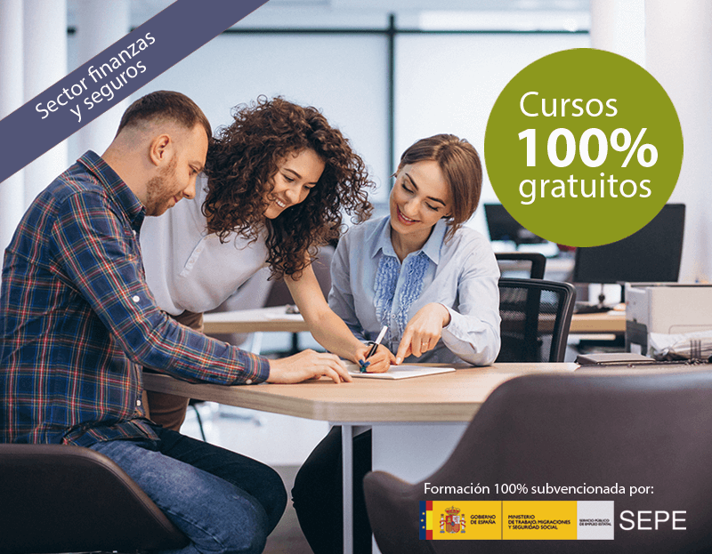 Cursos online para trabajadores y autónomos Cursos online gratuitos para trabajadores del Sector Finanzas y Seguros
