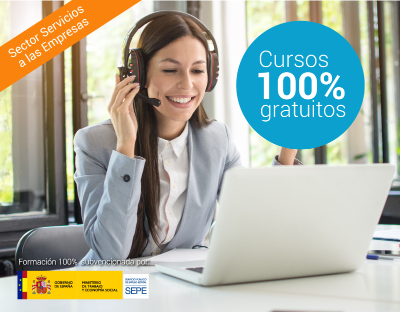 Cursos online para trabajadores y autónomos Cursos online gratuitos para trabajadores de Servicios a las Empresas