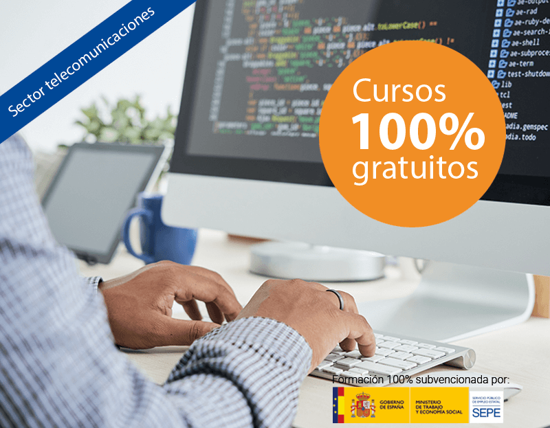 Cursos online para trabajadores y autónomos Cursos online gratuitos para el Sector Informática y Comunicaciones