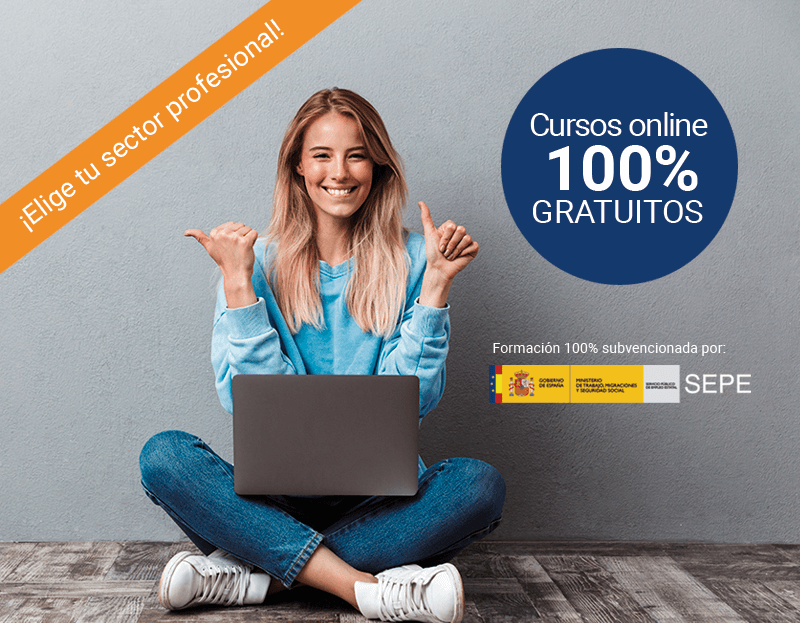Cursos online gratuitos pra trabajadores, autónomos y desempleados