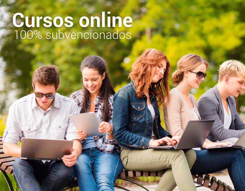 Cursos online 100% subvencionados - Cataluña