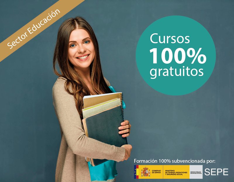 Cursos online gratuitos para trabajadores del Sector Educación