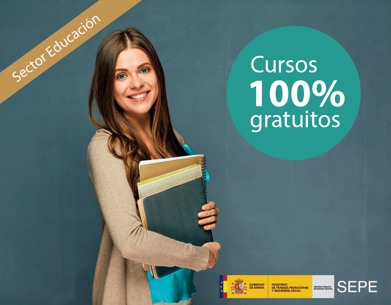 Cursos online gratuitos para trabajadores del Sector Educación