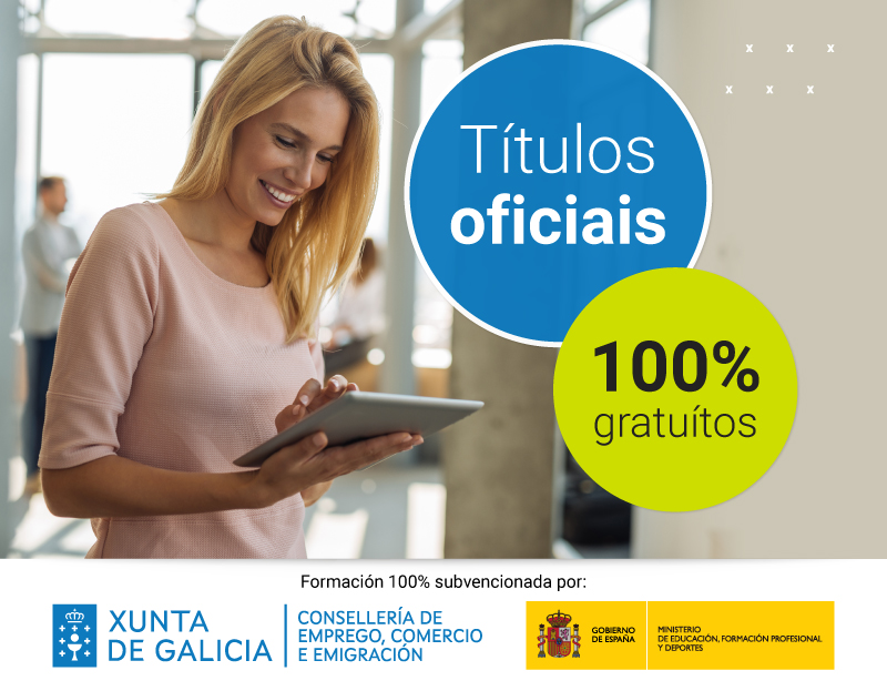 Títulos Oficiais para desempregados de Galicia Títulos Oficiais para desempregados de Galicia