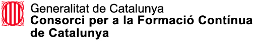 Logotipo Consorci per a la Formació Continua de Catalunya