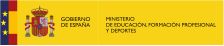 Logotipo Ministerio de Educación, Formación Profesional y Deportes Logotipo Ministerio de Educación, Formación Profesional y Deportes