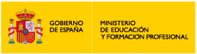 Logotipo Ministerio de Educación y Formación Profesional